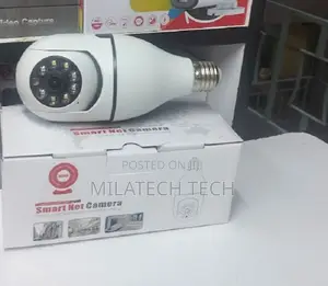 Bulb Security Camera With Motion Sensor