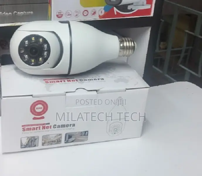 Bulb Security Camera With Motion Sensor