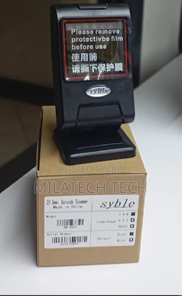 2d Xb-8606 Table Mount Omni Barcode Scanner