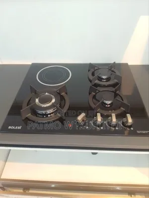 Bolesi Hob 3 Gas Burners +1 Infrared Electric Burner