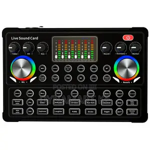 M3 Live Sound Card Bluetooth Mixer With Voice Effects, Noise Reduction