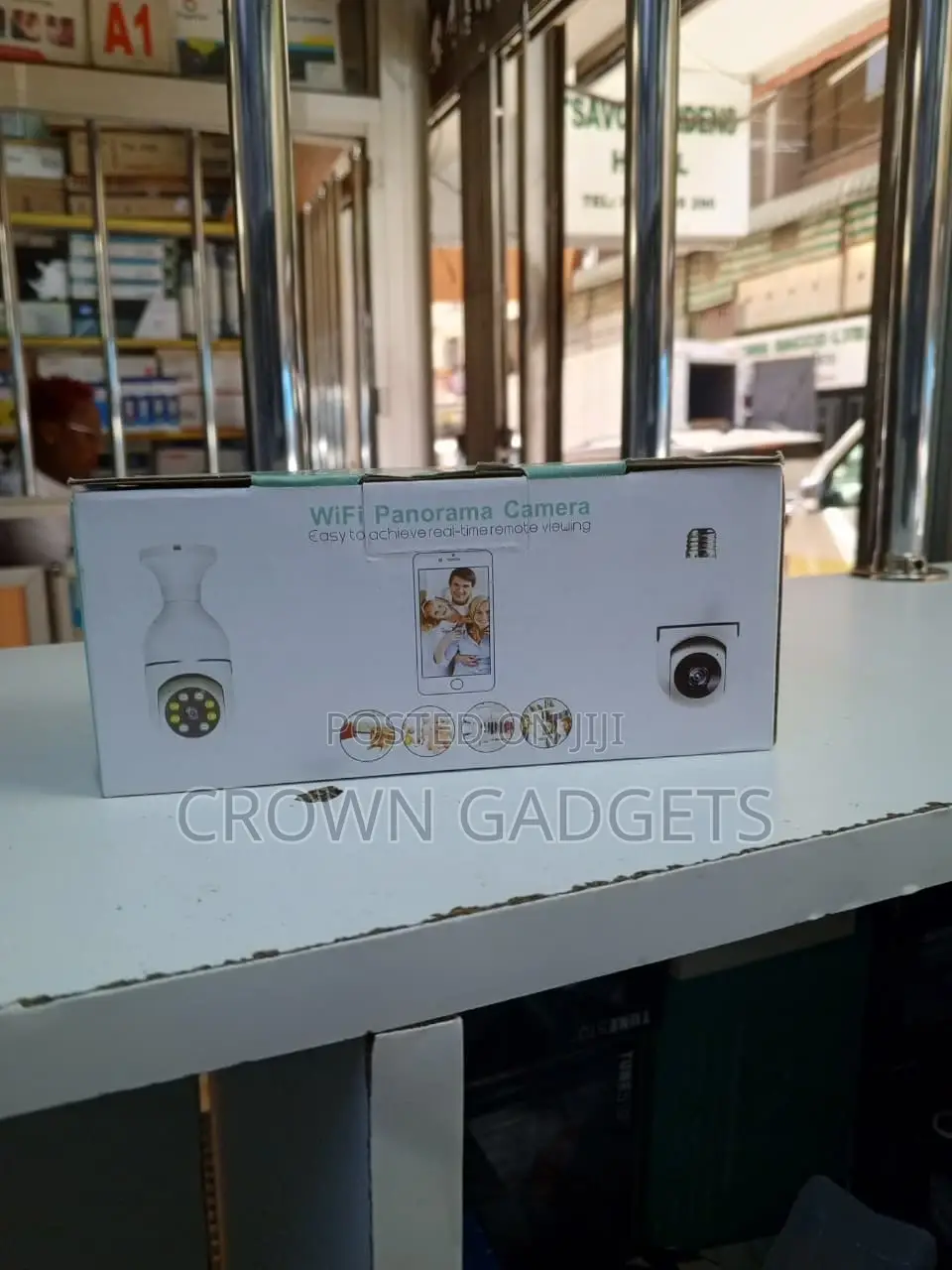 Wifi Panorama Camera (V380 Pro E27 Bulb Camera)