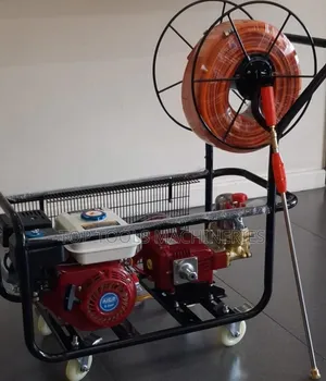 Aico Japan Trolley Sprayer 8hp Engine With Hose Reel