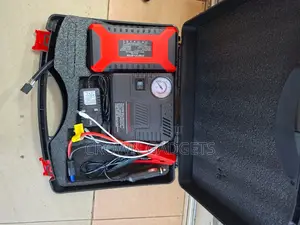 Portable Car Jump Starter With 4 Usb Outputs Led Torch
