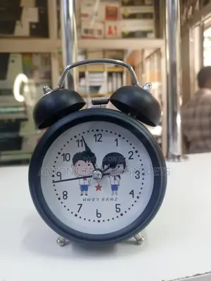 Children’S Cartoon Analog Alarm Clock With Loud Alarm
