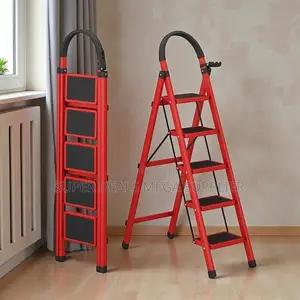 Foldable Portable Workshop Domestic 5 Step Ladder Stepladder