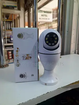 V380 Pro 360° Wifi Bulb Camera E27 Smart Security Cctv