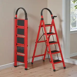 Efficient and Convenient Home Utility 5 Step Ladder Stepladder