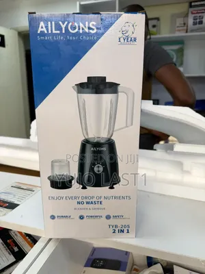Ailyons Tyb-205 1.5l Stainless Steel Blender With Grinder