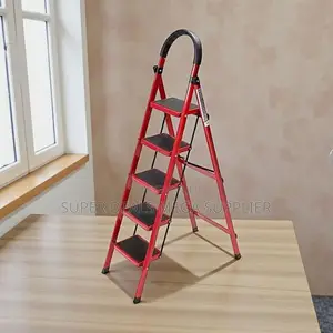 Light Weight Foldable Indoor Utility 5 Step Ladder Stepladder