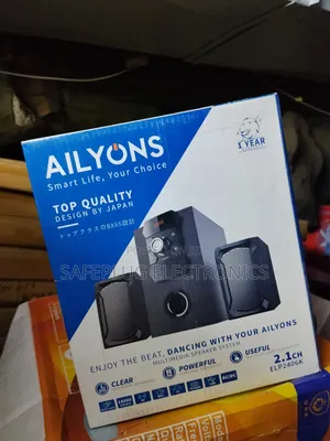 Ailyons 2.1 Bass Booster System - Thunder for Music Movies!