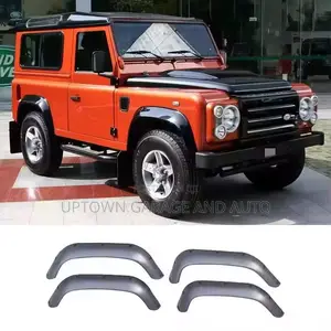 Defender 110 Wheel Arch, Fender Flares Gloss Black