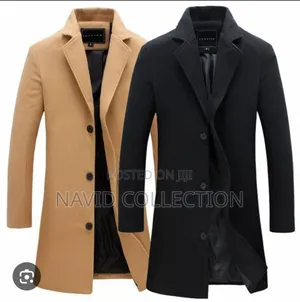 Beige/Black Trench