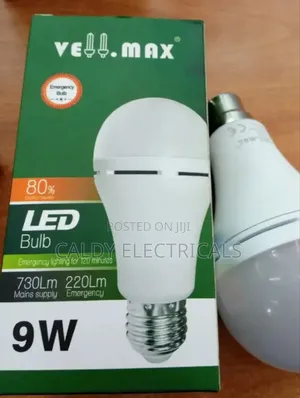 Generic Vellmax 9w Led Emergency Light Bulb Fd8