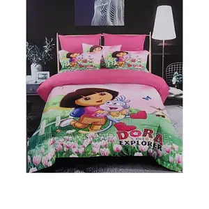 Kids Cartoon Bedding Set 4×6 – Single Duvet With Pillowcase