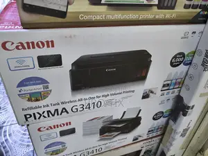 Canon Pixma G3410 Printer, Print Scan Copy Wifi, 1 Year Warranty