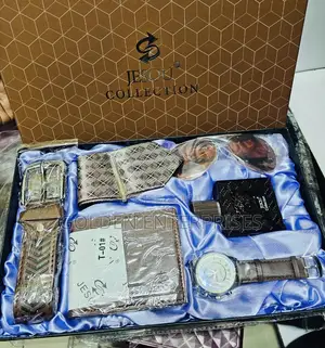 Jesou Men's Gift Set Exquisite 6pcs Men’S Valentine Gift Set