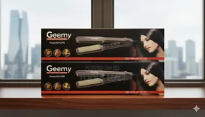 Geemy Professional Hair Straightener, Model Gm-2995.