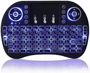 Backlit Mini Wireless Keyboard Air Mouse Portable for Smart Tv,Pc,