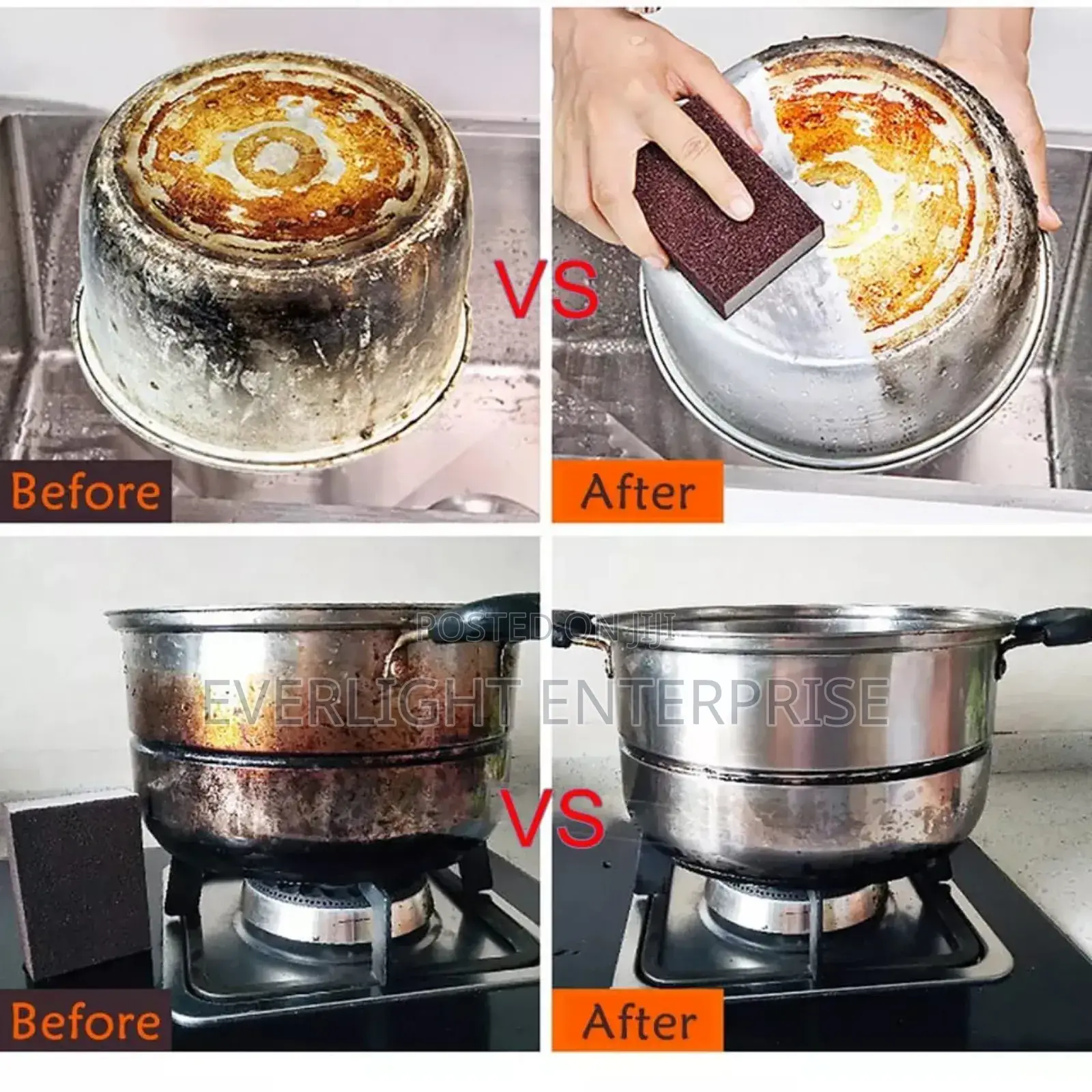 Scrubbing Kitchen Sponge