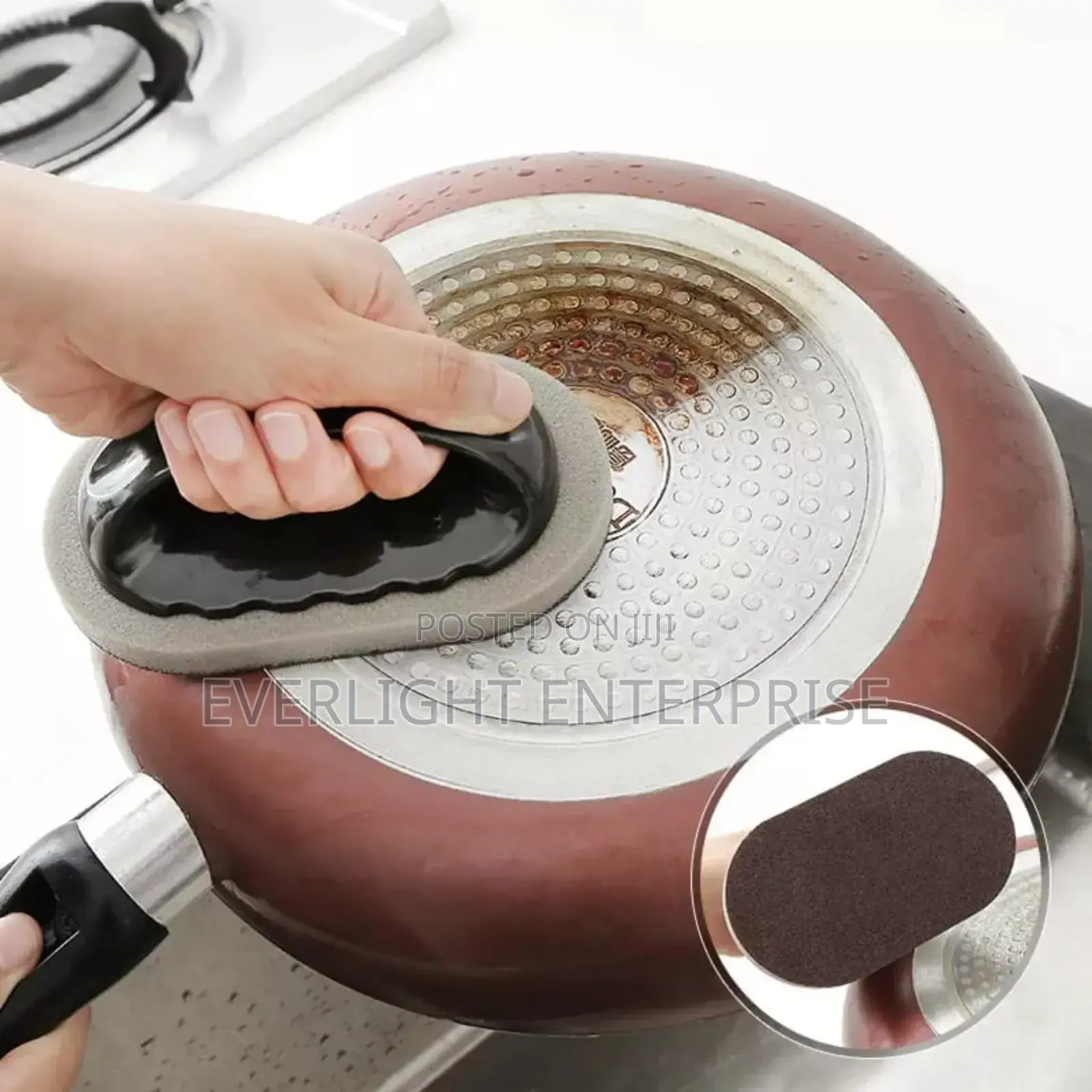 Scrubbing Kitchen Sponge