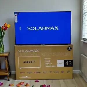 Solarmax 43 Inch Qled Smart Android Tv Bluetooth Wifi Connectivity