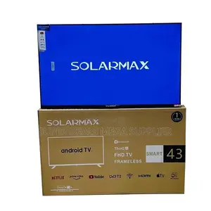 Solarmax 43 Inch Qled Smart Android Frameless Tv 1 Year Warranty