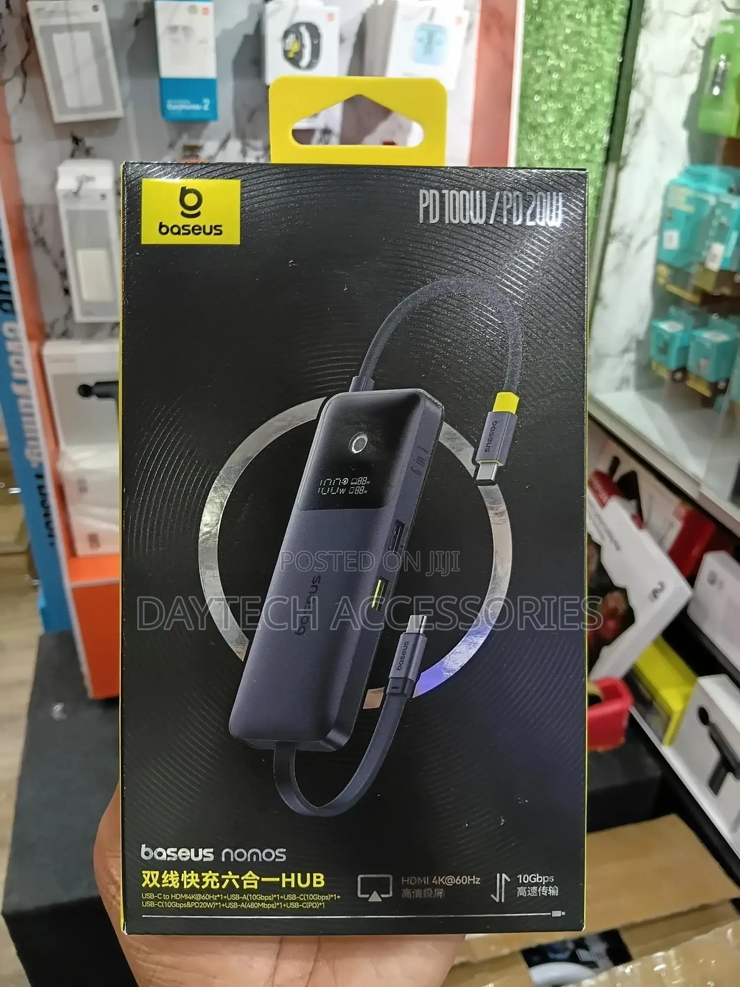 Baseus Nomo 6-in-1 Usb-C Hub.