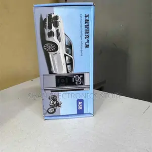 Air Compressor + Lighting Tire Pressure Quality Portable 12v Electric