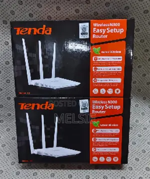 Tenda F3 300mbps Wireless Router With High-Gain Antennas