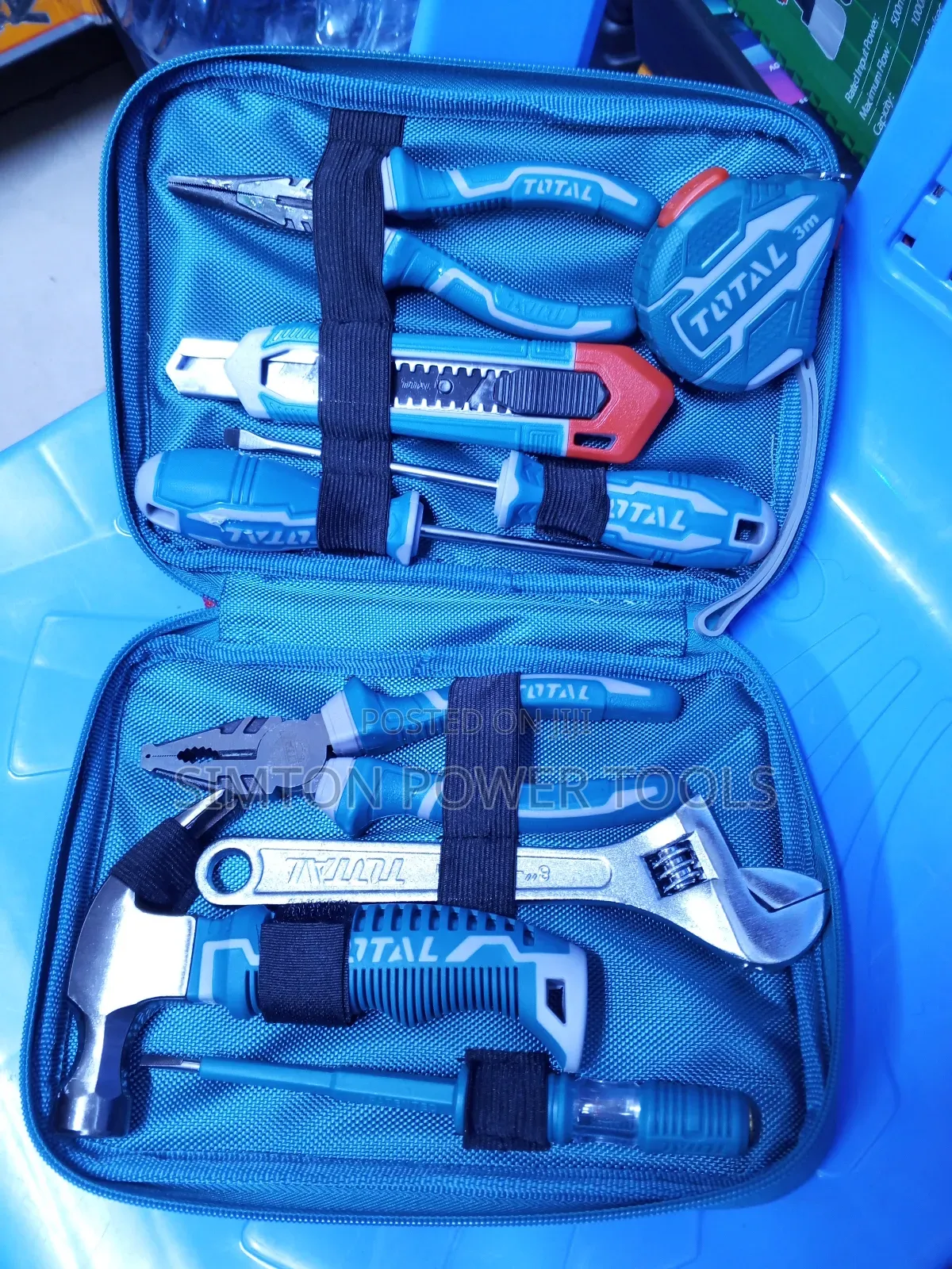 Quality 9pc Total Tool Set