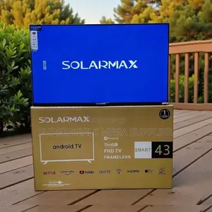 Solarmax 43 Inch Qled Smart Android Tv Clear Sound Hd Display