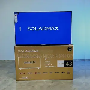 Solarmax 43 Inch Qled Smart Android Tv Digital Inbuilt Decoder