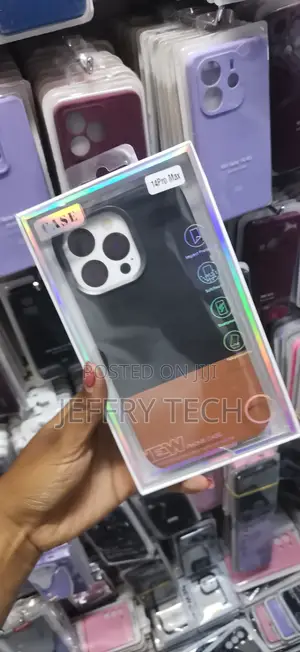 Lamare Pu Leather Flexible Back Case Designed for iPhone 14 Pro Max