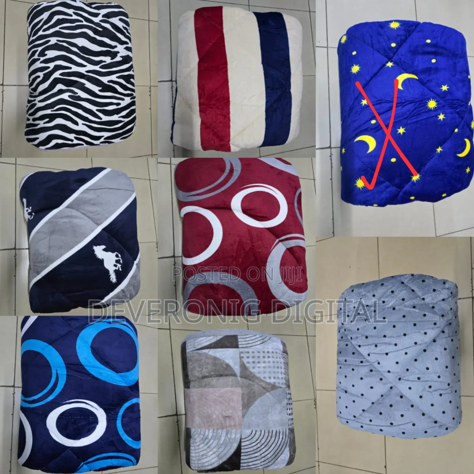Single Woolen Duvets*
Size 5by 6