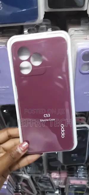 Naika Liquid Silicone Oppo Realme C53 Cover With Fur Lined Interior