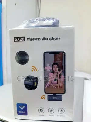Sx20 Wireless Lavalier Microphone for Phone Camera
