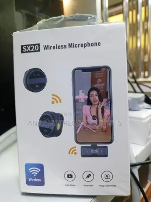 Sx20 Wireless Clip Microphone for Interviews