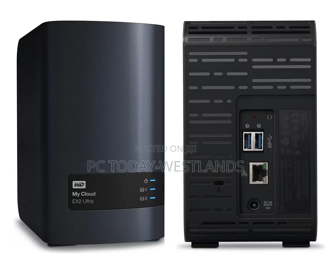 Wd 20tb My Cloud Ex2 Ultra 2-bay Nas - Network Attached Storage