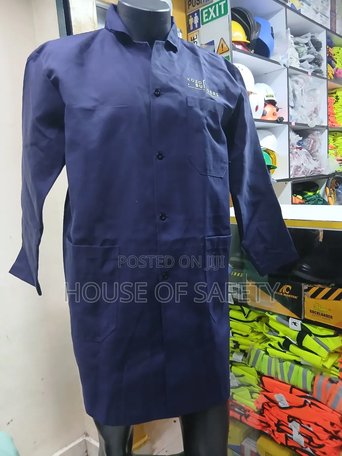 Thermometer Pockets Dust Coats