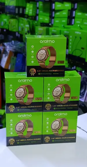 Oraimo 1.32" Muse Amoled, Health Elegance Smartwatch