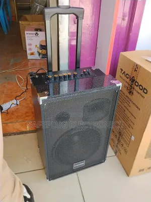 Tagwood 15" Portable Trolley Speaker - 1000w Rms, Deep Bass Bt