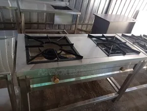 Two Burner Gas Cooker Strong for Kitchen Services