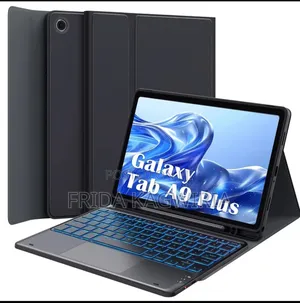Samsung Tab A9 Plus Smart Keyboard Flip Case With Touchpad $ Backlight