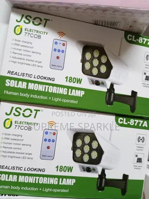 Solar Monitoring Lamp Cl-877a