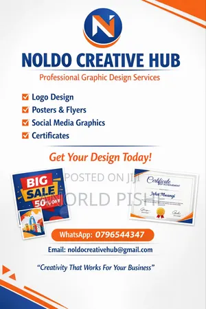 Poster, Flyer Certificate Design – Fast Delivery