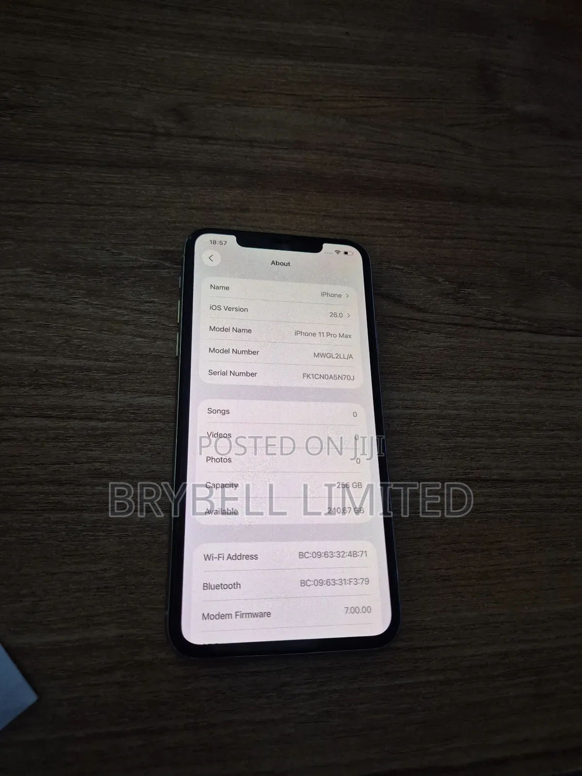 Apple iPhone 11 Pro Max 256 GB White