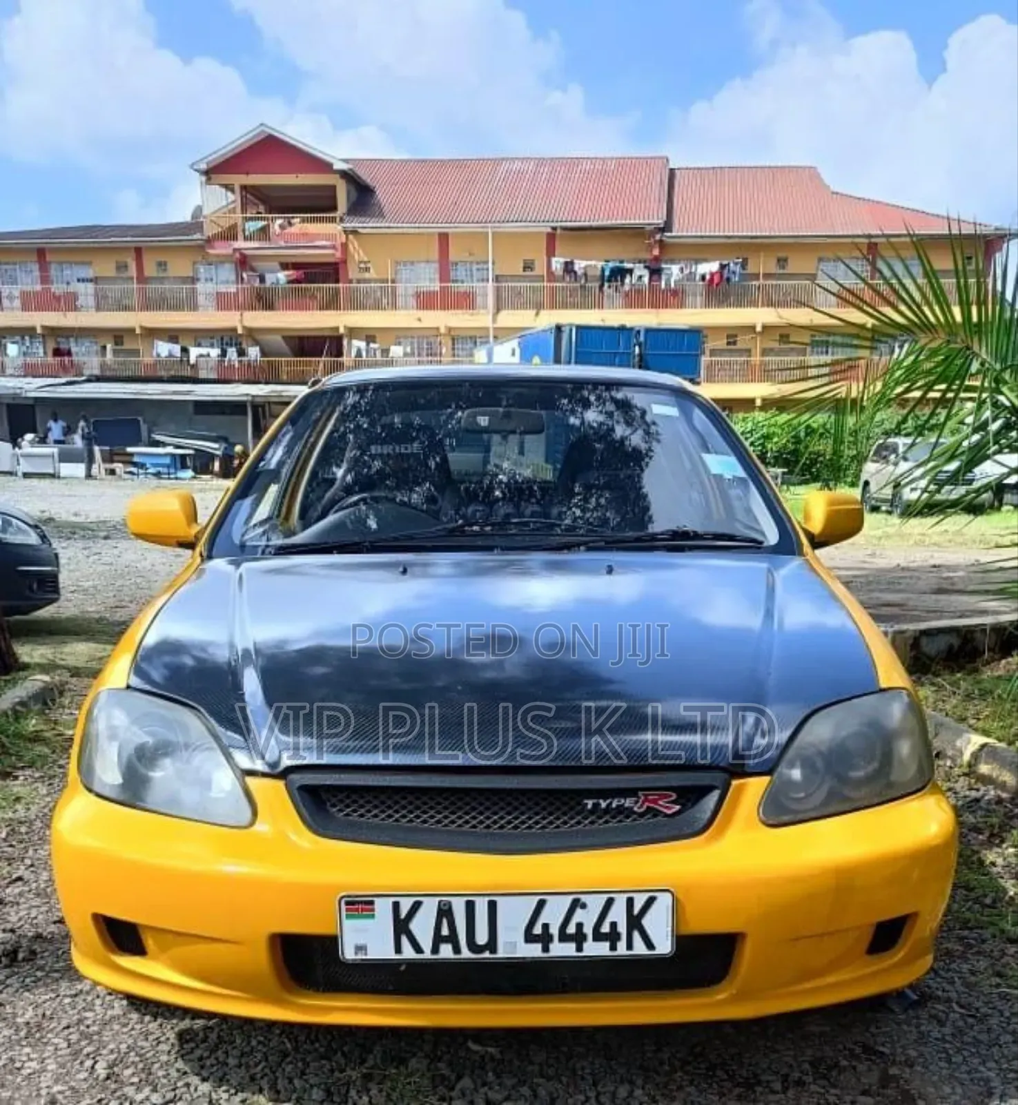 Honda Civic 1998 Yellow