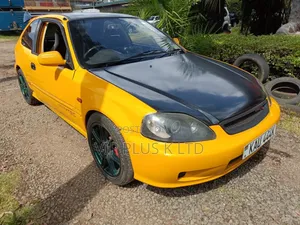 Honda Civic 1998 Yellow