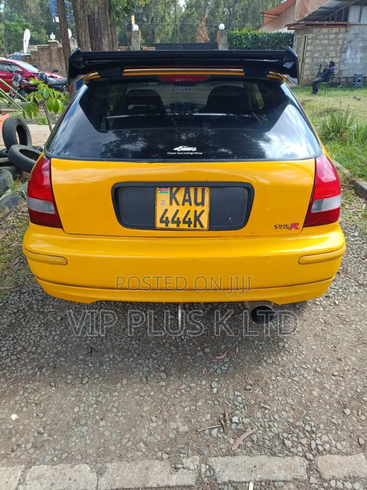 Honda Civic 1998 Yellow